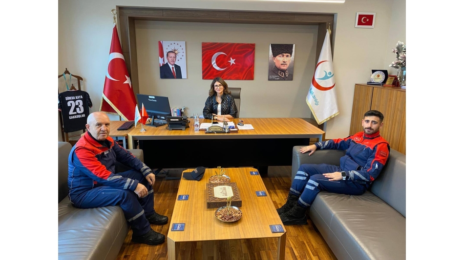 BAŞKAN BİLİR'DEN ELAZIĞ ŞEHİR HASTANESİNE ZİYARET