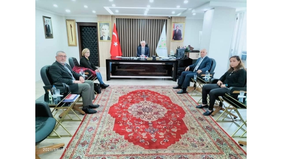 Belediye Başkanımıza Ziyarette bulunduk. 