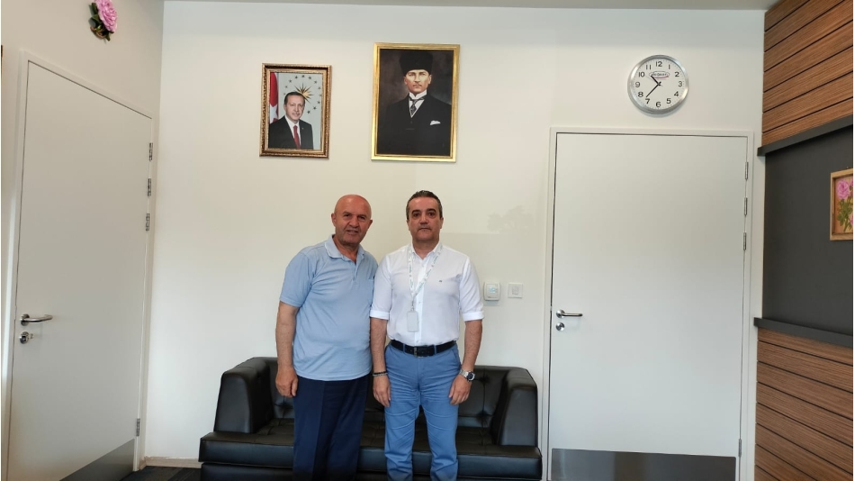 BAŞKAN BİLİR'DEN BAŞHEKİM DİRİK'E MAKAMINDA ZİYARET