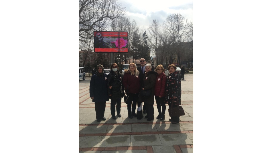 8.MART Dünya Kadınlar Günü Kutlandı