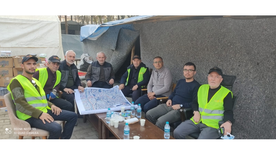 KOORDİNASYON TOPLANTISINDA HATAY'DAYIZ