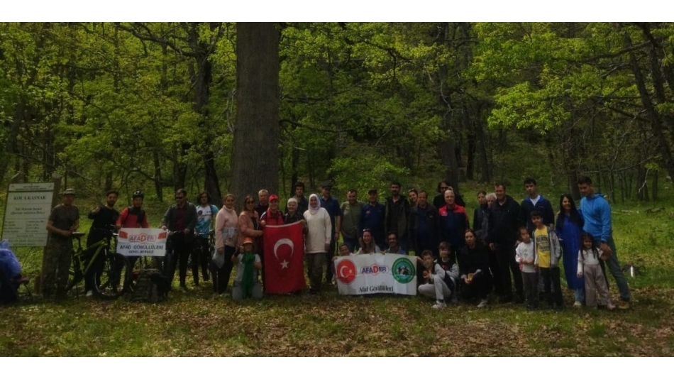 KASNAK MEŞE ORMANI EĞİTİM AMAÇLI ETKİNLİK TAMAMLANDI