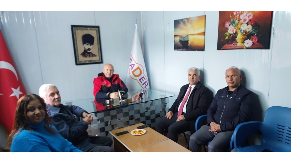 SGK İL MÜDÜRÜNDEN GENEL MERKEZE ZİYARET GERÇEKLEŞTİ