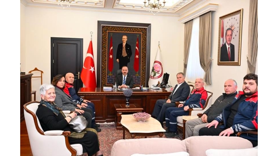 AFADER YÖNETİMİNDEN VALİ ERİN'E ZİYARET