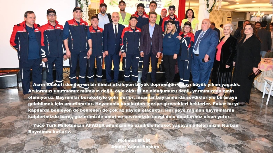 KURBAN BAYRAMINIZ KUTLU OLSUN