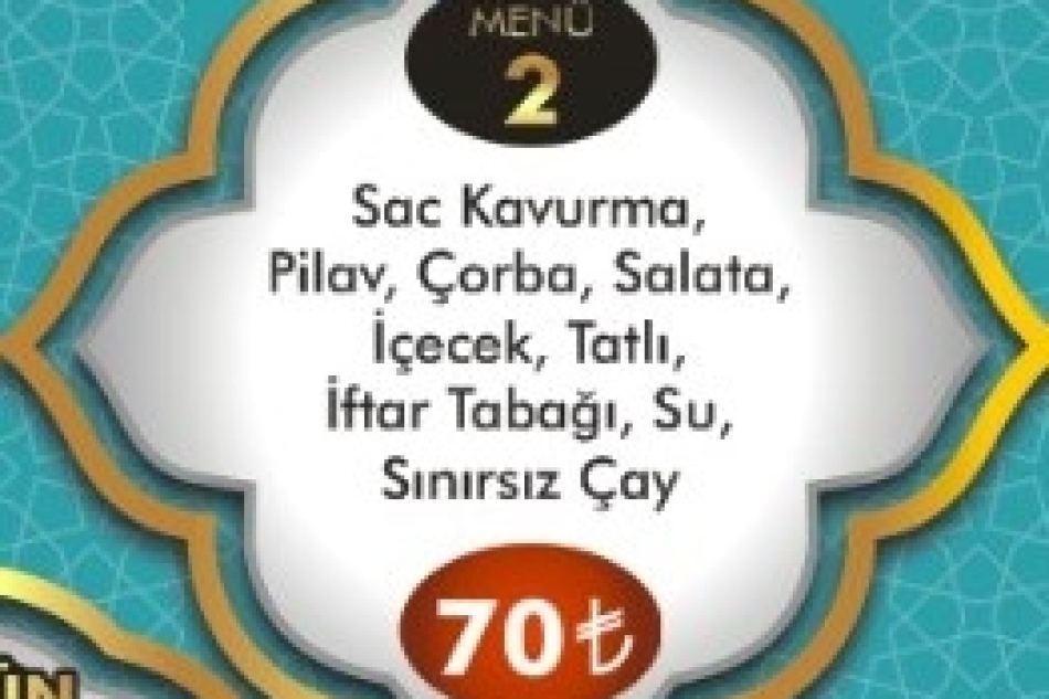 İFTAR YEMEĞİNDE BULUŞALIM